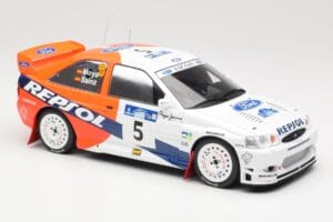 Ford Escort WRC #5 C. Sainz / L. Moya Winner Acropolis Rally 1997 IXO 1:18 18RMC172A Kovina – slika 4 od 6