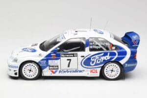 Ford Escort WRC #7 J. Kankkunen / J. Repo RAC Rally 1998 IXO 1:18 18RMC170A Kovina – slika 3 od 6