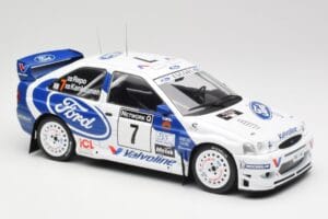 Ford Escort WRC #7 J. Kankkunen / J. Repo RAC Rally 1998 IXO 1:18 18RMC170A Kovina – slika 4 od 6