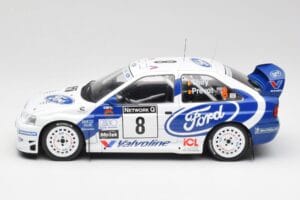 Ford Escort WRC #8 B. Thiry / S. Prevot RAC Rally 1998 IXO 1:18 18RMC170B Kovina – slika 3 od 6
