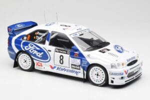 Ford Escort WRC #8 B. Thiry / S. Prevot RAC Rally 1998 IXO 1:18 18RMC170B Kovina – slika 4 od 6