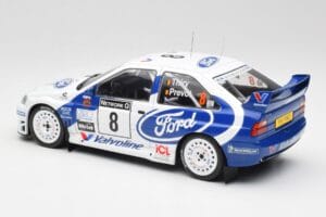 Ford Escort WRC #8 B. Thiry / S. Prevot RAC Rally 1998 IXO 1:18 18RMC170B Kovina – slika 5 od 6