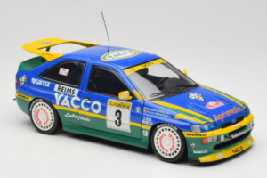 Ford Escort #3 Yacco L. Bernardini / B. Occelli Rally Monte Carlo Winners 1996 UT Models 1:18 180968203-R1 Kovina – slika 6 od 8