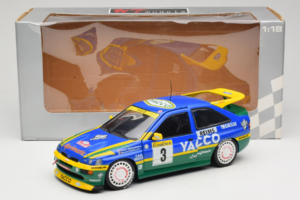 Ford Escort #3 Yacoo P. Bernardini / B. Occelli Rally Monte Carlo 1996 Winner UT Models 1:18 180968203 Kovina – slika 8 od 8
