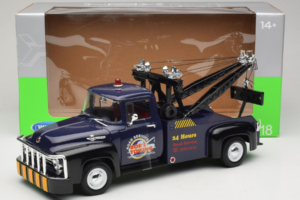 Ford F-100 Vlečno Vozilo Bob's Towing Welly 1:18 19834-W Kovina – slika 6 od 6