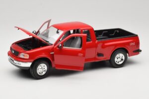 Ford F-150 Flareside SuperCab Rdeč Mira 1:18 6217 Kovina – slika 2 od 8