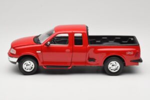 Ford F-150 Flareside SuperCab Rdeč Mira 1:18 6217 Kovina – slika 4 od 8