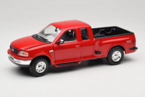 Ford F-150 Flareside SuperCab Rdeč Mira 1:18 6217 Kovina