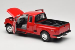 Ford F-150 Flareside SuperCab Rdeč Mira 1:18 6217 Kovina – slika 5 od 8