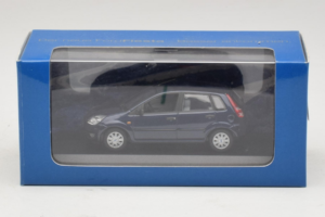 Ford Fiesta Mk5 4-Door Temno Moder Minichamps 1:43 FIESTA001 Kovina – slika 4 od 4