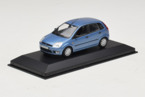 Ford Fiesta Mk5 4-Door Svetlo Moder Minichamps 1:43 FIESTA002 Kovina – slika 2 od 4