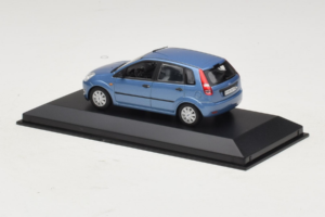 Ford Fiesta Mk5 4-Door Svetlo Moder Minichamps 1:43 FIESTA002 Kovina – slika 3 od 4