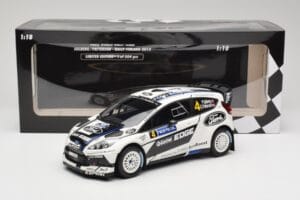Ford Fiesta RS WRC #4 H. Solberg / C. Patterson Ford Rally Team Rally Finland 2012 Minichamps 1:18 151120804 Kovina – slika 6 od 6