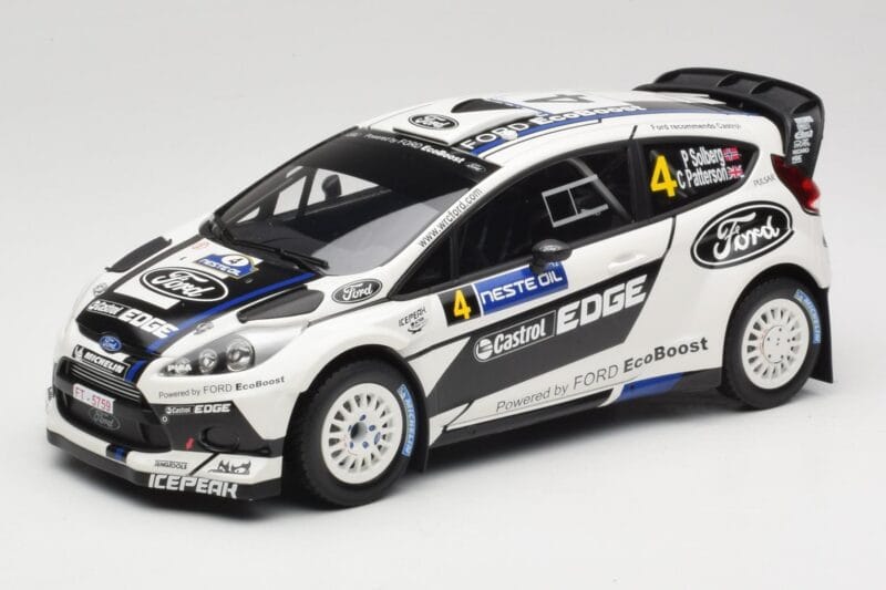 Ford Fiesta RS WRC #4 H. Solberg / C. Patterson Ford Rally Team Rally Finland 2012 Minichamps 1:18 151120804 Kovina