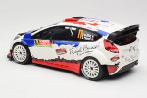 Ford Fiesta RS WRC #11 B. Bouffier / X. Panseri Rally Monte Carlo 2014 Minichamps 1:18 151140811 Kovina – slika 5 od 6