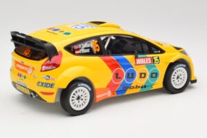 Ford Fiesta RS WRC #15 H. Solberg / I. Minor Stobart Wales Rally GB 2011 Minichamps 1:18 151110815 Kovina – slika 2 od 6