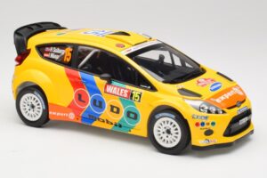 Ford Fiesta RS WRC #15 H. Solberg / I. Minor Stobart Wales Rally GB 2011 Minichamps 1:18 151110815 Kovina – slika 4 od 6