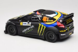 Ford Fiesta RS WRC #46 V. Rossi / C. Cassina Monza Rally Show 2011 Minichamps 1:18 151110846 Kovina – slika 5 od 6