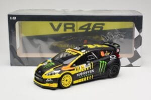 Ford Fiesta RS WRC #46 V. Rossi / C. Cassina 2nd Place Monza Rally Show 2013 Minichamps 1:18 151130846 Kovina – slika 6 od 6