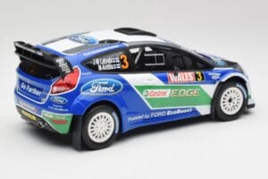 Ford Fiesta WRC #3 J-M. Latvala / M. Anttila Rally Great Britain Winner 2012 Minichamps 1:18 151120803 Kovina – slika 2 od 6