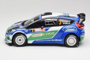 Ford Fiesta WRC #3 J-M. Latvala / M. Anttila Rally Great Britain Winner 2012 Minichamps 1:18 151120803 Kovina – slika 3 od 6