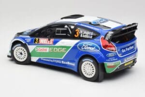 Ford Fiesta WRC #3 J-M. Latvala / M. Anttila Rally Great Britain Winner 2012 Minichamps 1:18 151120803 Kovina – slika 5 od 6