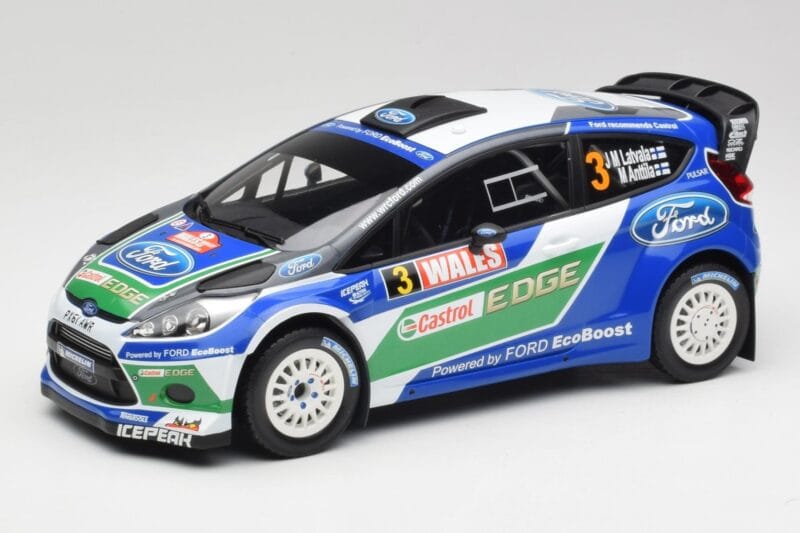 Ford Fiesta WRC #3 J-M. Latvala / M. Anttila Rally Great Britain Winner 2012 Minichamps 1:18 151120803 Kovina