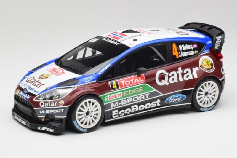 Ford Fiesta WRC #4 M. Ostberg / J. Andersson Rally Monte Carlo 2013 Minichamps 1:18 151130804 Kovina