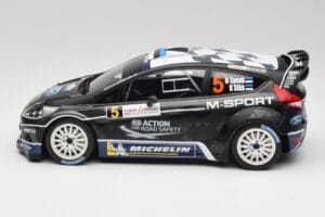 Ford Fiesta WRC #5 O. Tanak / R. Sikk Rally France 2012 Minichamps 1:18 151120805 Kovina – slika 3 od 6