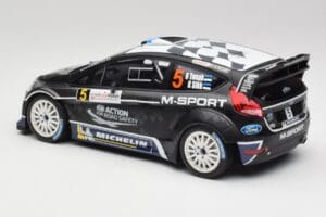 Ford Fiesta WRC #5 O. Tanak / R. Sikk Rally France 2012 Minichamps 1:18 151120805 Kovina – slika 5 od 6