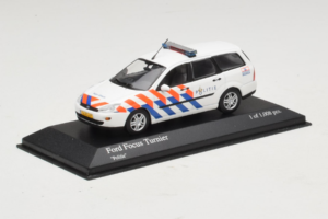 Ford Focus Turnier Politie Minichamps 1:43 430087092 Kovina – slika 2 od 4