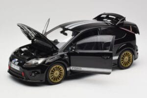 Ford Focus RS LM Classic Edition Panther Black 1966 Ford Mk II Tribute Minichamps 1:18 100080066 Kovina – slika 2 od 8