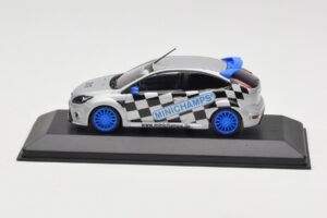 Ford Focus RS Mk2 Promo Blue Wheels Minichamps 1:43 FORD002 Kovina