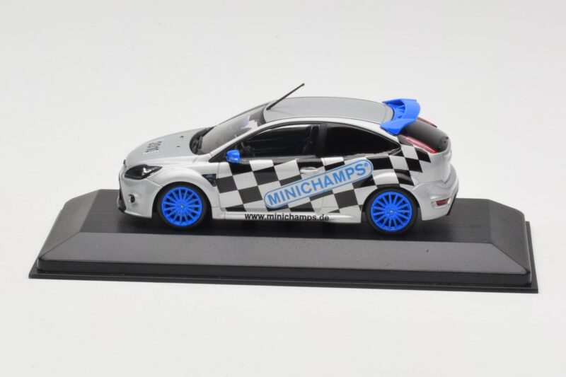 Ford Focus RS Mk2 Promo Blue Wheels Minichamps 1:43 FORD002 Kovina