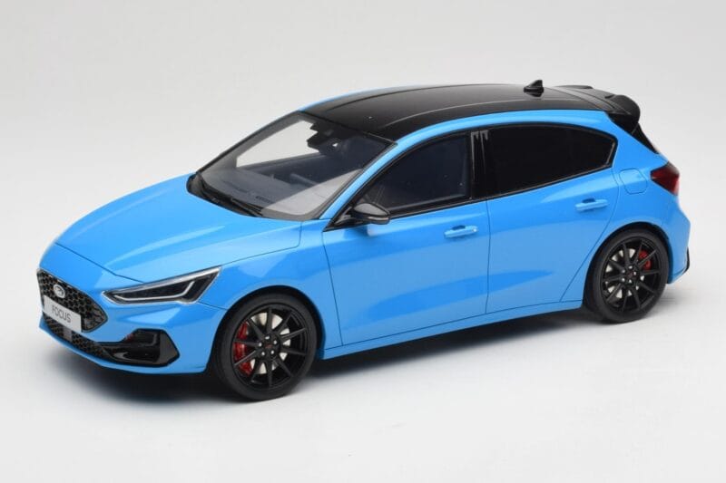 Ford Focus ST Edition Mk4 Azure Blue Otto 1:18 OT1186 Smola