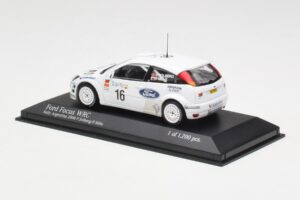 Ford Focus WRC Mk1 #16 P. Solberg / P. Mills Rally Argentina 2000 Minichamps 1:43 430008916 Kovina – slika 3 od 4
