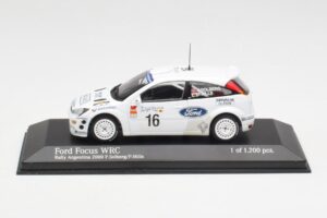 Ford Focus WRC Mk1 #16 P. Solberg / P. Mills Rally Argentina 2000 Minichamps 1:43 430008916 Kovina
