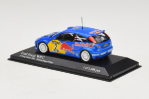 Ford Focus WRC #2 R. Baumgartner / B. Wichs Red Bull Rally Austria 2001 Minichamps 1:43 430008907 Kovina – slika 3 od 5