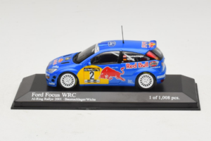 Ford Focus WRC #2 R. Baumgartner / B. Wichs Red Bull Rally Austria 2001 Minichamps 1:43 430008907 Kovina