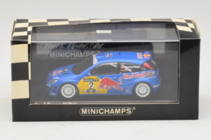 Ford Focus WRC #2 R. Baumgartner / B. Wichs Red Bull Rally Austria 2001 Minichamps 1:43 430008907 Kovina – slika 5 od 5