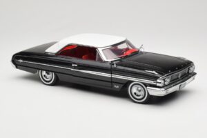 Ford Galaxie 500 Črn Sun Star 1:18 1442 Kovina – slika 6 od 8