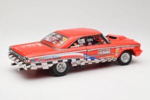 Ford Galaxie 500 Texas Thunder Sun Star 1:18 1471 Kovina – slika 3 od 8