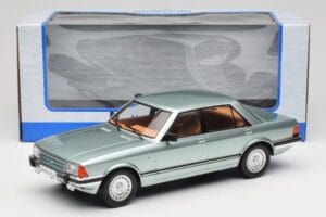 Ford Granada Mk2 2.8 Ghia Light Green Metallic MCG 1:18 MCG18535 Kovina – slika 6 od 6