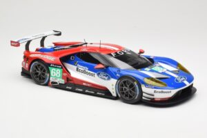 Ford GT GTE #68 D. Muller / J. Hand / S. Bourdais Chip Ganassi Racing LMGTE Pro 24 Hours of Le Mans 2016 Winner Minichamps 1: – slika 4 od 6