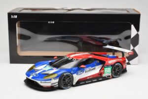 Ford GT GTE #68 D. Muller / J. Hand / S. Bourdais Chip Ganassi Racing LMGTE Pro 24 Hours of Le Mans 2016 Winner Minichamps 1: – slika 6 od 6