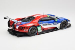 Ford GT GTE Chip Ganassi UK #66 O. Pla / S. Mucke / B. Johnson 24 Hours of Le Mans 2016 Minichamps 1:18 155168666 Kovina – slika 2 od 6