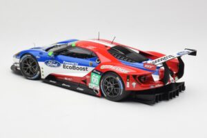 Ford GT GTE Chip Ganassi UK #66 O. Pla / S. Mucke / B. Johnson 24 Hours of Le Mans 2016 Minichamps 1:18 155168666 Kovina – slika 5 od 6