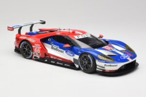 Ford GT #68 D. Muller / J. Hand / S. Bourdais LMGTE Pro Winner 24 Hours of Le Mans 2016 Minichamps 1:18 4012138143098 Kovina – slika 4 od 6