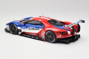 Ford GT #68 D. Muller / J. Hand / S. Bourdais LMGTE Pro Winner 24 Hours of Le Mans 2016 Minichamps 1:18 4012138143098 Kovina – slika 5 od 6