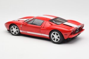 Ford GT Rdeč AUTOart 1:18 73021 Kovina – slika 7 od 8